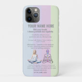 ANTI-Stress I CHOOSE GRATITUDE OVER NEGATIVITY Case-Mate iPhoneケース (裏)