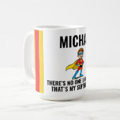 ANTI-STRESS KIDS HERO SUPERHERO POWER コーヒーマグカップ (正面左)