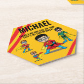 ANTI-STRESS KIDS HERO SUPERHERO POWER  ペーパーコースター (アングル)