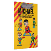 ANTI-STRESS KIDS HERO SUPERHERO POWER RED クリップボード (右)