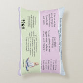 ANTI-STRESS RELAX CALM Meditation PEACE アクセントクッション (正面(垂直))