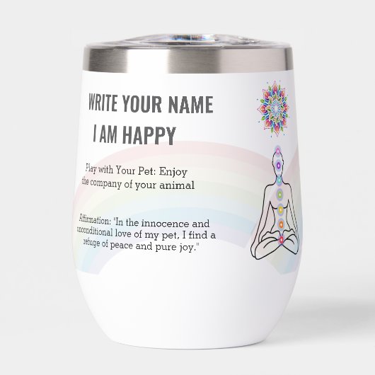 ANTI-STRESS RELAX CALM PEACE YOGA CHAKRAS (正面)