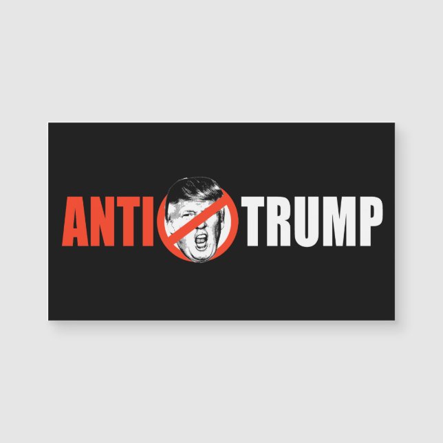 ANTI-TRUMPの旗-白- .png (正面)
