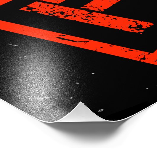 Anti Trump Felon Convicted 20-24 Years for Prison フォトプリント (角)