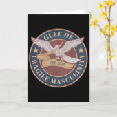 Anti Trump, Feminist, Gulf Of Mexico, Never Trump カード (黄色い花)