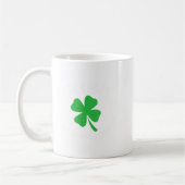 Anti Trump Irish New President Funny St. Patrick's コーヒーマグカップ (左)