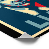 Anti Trump Obama Hope Poster Liar  ポスター (角)