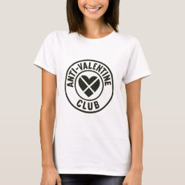Anti-Valentine Club – Broken Heart Emblem Tシャツ