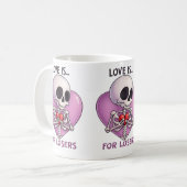 Anti-Valentine Coffee Cup コーヒーマグカップ (正面左)