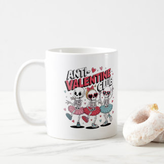 Anti Valentine Girls Club Mug | Sassy Gift コーヒーマグカップ