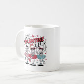 Anti Valentine Girls Club Mug | Sassy Gift コーヒーマグカップ (正面左)