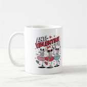 Anti Valentine Girls Club Mug | Sassy Gift コーヒーマグカップ (左)