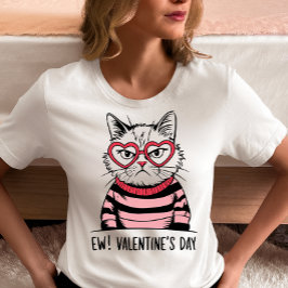 Anti-Valentine's Cat  Tシャツ