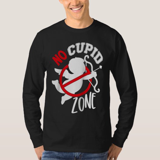 Anti Valentines Day Cupid Hates Me Anti Cupid Vale Tシャツ (正面)