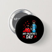 Anti Valentines Day Valentines Day Arrows Single 缶バッジ (正面&裏面)