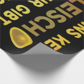 Anti Vegan Meat Saying ラッピングペーパー (角)