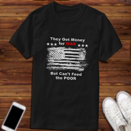 Anti=War Distressed Flag  Tシャツ