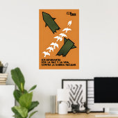 Anti-war Poster Students against nuclear war (in ポスター (ホームオフィス)