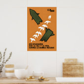 Anti-war Poster Students against nuclear war (in ポスター (キッチン)