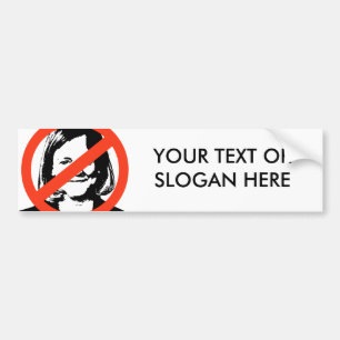 ANTI-WHITMAN/ANTI-MEG WHITMAN バンパーステッカー