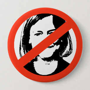 ANTI-WHITMAN/ANTI-MEG WHITMAN 缶バッジ