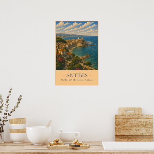 Antibes ポスター (キッチン)
