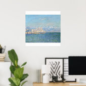 Antibes, Afternoon Effect (1888)キャンバス印刷 ポスター (ホームオフィス)