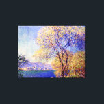 Antibes, by Claude Monet キャンバスプリント<br><div class="desc">フルタイトル：サリスガーデンから見られるアンティーブ，クロード・モネ。51インチ幅のラップされたキャンバスで絶妙な色と豊富な詳細でオリジナルの振動を完全に復元。モネの風景は、小さな頭上のスポットライトの下の少し暗い部屋で絶対に幻想的に見える。この最高傑作は、ギャラリーに包まれたキャンバス上に単に豪華で、壁に取り付けたり、ハイエンドフレーミングのためにお気に入りのあなたのアートショップに送ったりすることができる。</div>