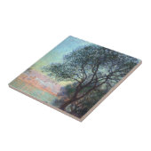 Antibes in the Morning by Claude Monet タイル (側面)