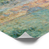 Antibes in the Morning by Claude Monet ポスター (角)