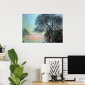 Antibes in the Morning by Claude Monet ポスター (ホームオフィス)