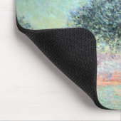 Antibes in the Morning by Claude Monet マウスパッド (コーナー)