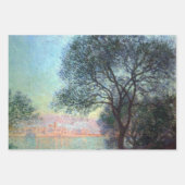 Antibes in the Morning by Claude Monet ラッピングペーパーシート (正面)