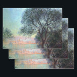 Antibes in the Morning by Claude Monet ラッピングペーパーシート<br><div class="desc">クロード・モネのAntibes in the Morning (1888)は、フランスのリビエラの木々と海を通してAntibesの景色を見せ素晴らした絵画、ヴィンテージの印象派の芸術シースケープの作品でフランスのす地中海の。アーティストについて：クロード・モネ(1840-1926)は印象派の運動の創始者であフランスのり絵画、その絵画の大部分は「空中に浮かぶ」（野外に浮かぶ）スタイル印象派の風景である。</div>