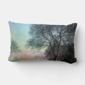 Antibes in the Morning by Claude Monet ランバークッション (裏面)