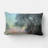 Antibes in the Morning by Claude Monet ランバークッション (正面)