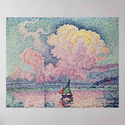 Antibes, the Pink Cloud, 1916 ポスター (正面)