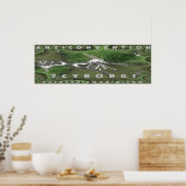 "Anticonvention" 36"x12" (90cm x 30cm) poster ポスター (キッチン)