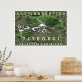 "Anticonvention" 36"x24" (90cm x 60cm) poster ポスター (キッチン)