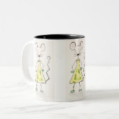 Antidote, la souris qui a remède à tout ツートーンマグカップ (正面左)