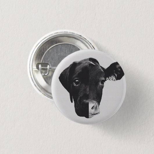 Antiespecismo 缶バッジ (正面&裏面)