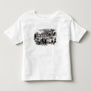 Antietamの後のけが人を離れて運ぶこと トドラーTシャツ
