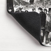 Antietamの後のけが人を離れて運ぶこと マウスパッド (コーナー)