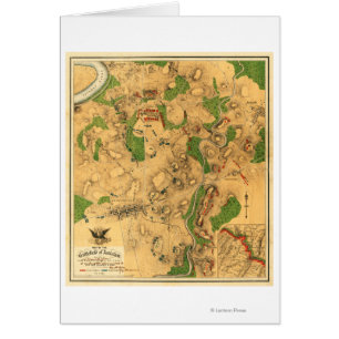 Antietam -内戦のパノラマ式の地図3の戦い