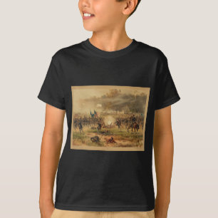Antietam Sharpsburgのアメリカ南北戦争の戦い Tシャツ