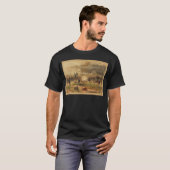Antietam Sharpsburgのアメリカ南北戦争の戦い Tシャツ (正面フル)