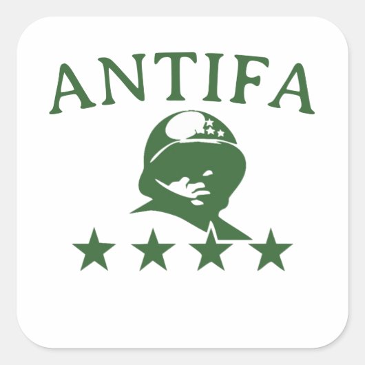 ANTIFA将軍 スクエアシール (正面)