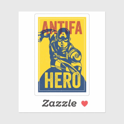 ANTIFA HEROES SERIES: Captain American シール (シート)