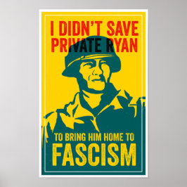 ANTIFA POSTER: Saving Private Ryan | Digital  ポスター
