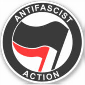 Antifascist シール (正面)
